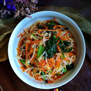 Carrot and Bean Sprouts recipe