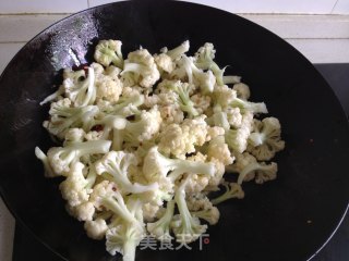 Stir-fried Cauliflower recipe