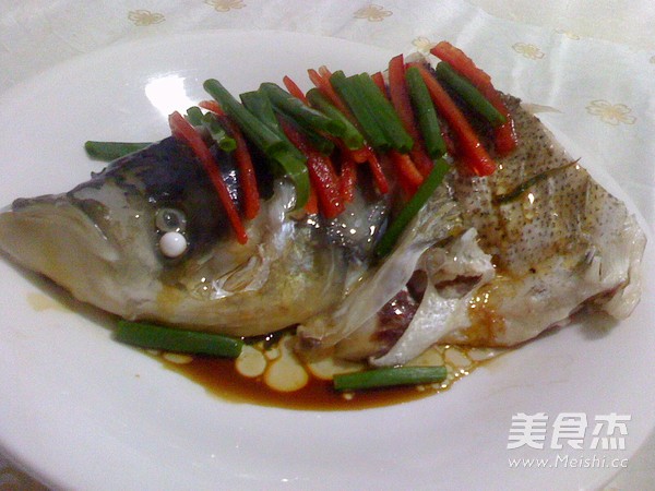 Steamed Male Fish Head recipe