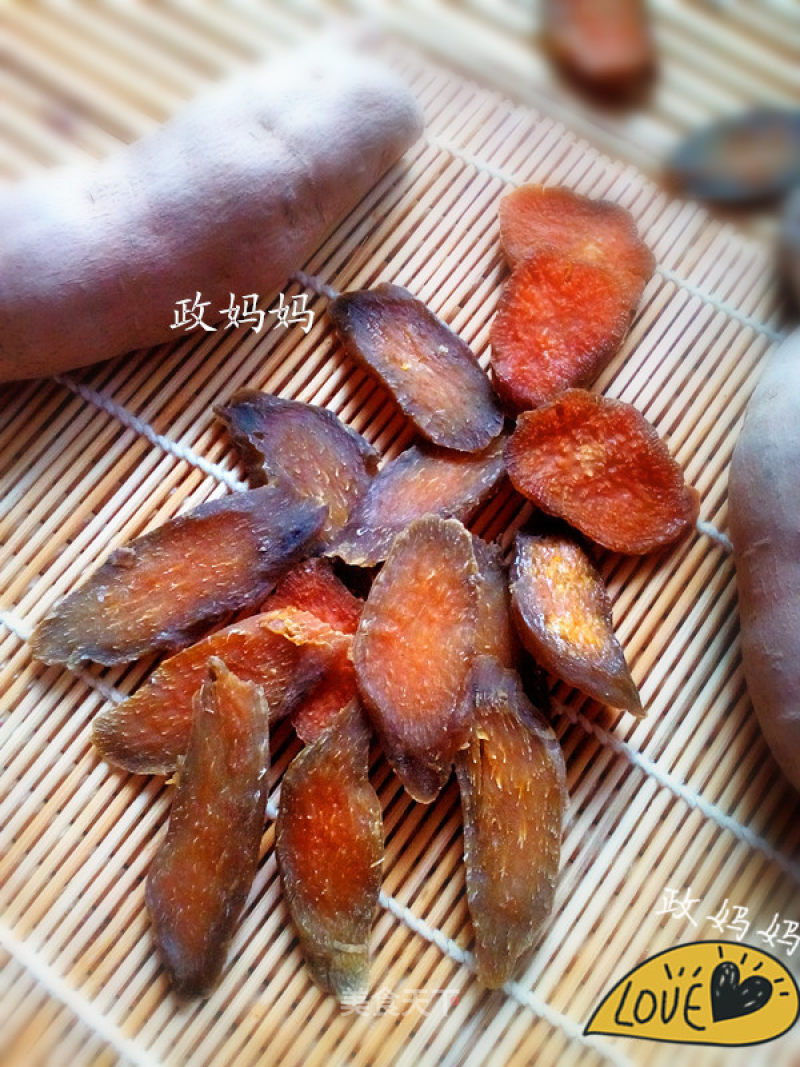 Homemade Dried Sweet Potatoes recipe