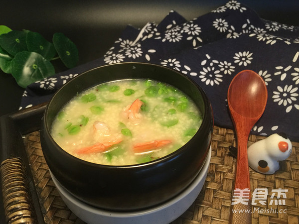 Yuqian Shrimp Millet Congee recipe