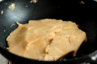 #trust之美#chocolate-flavored Peach Mountain Skin Mooncake recipe