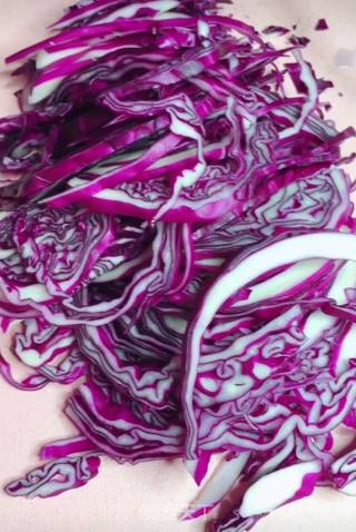 Purple Cabbage Salad recipe