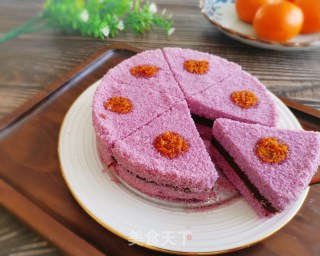 Purple Sweet Potato Cake recipe