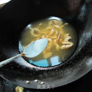 Mushroom Noodles in Broth recipe