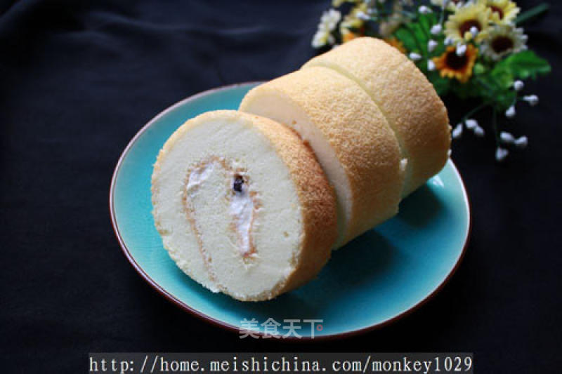 Blueberry Cake Roll recipe