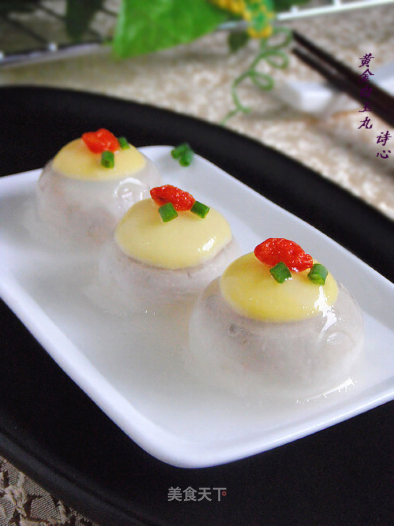 Pleasing and Delicious Delicacies—golden White Jade Pills recipe