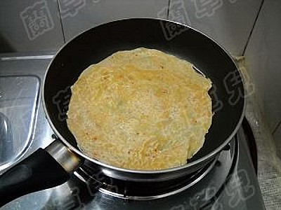 Spicy Cabbage Pancakes recipe