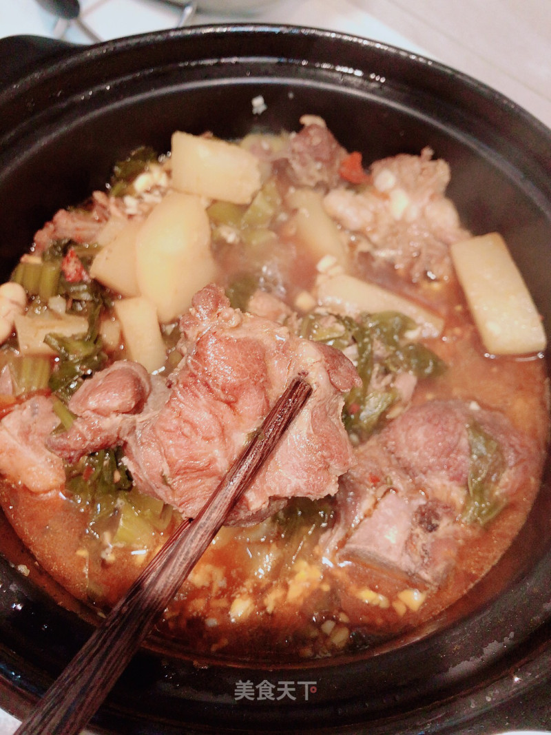 Braised Potato Ribs recipe
