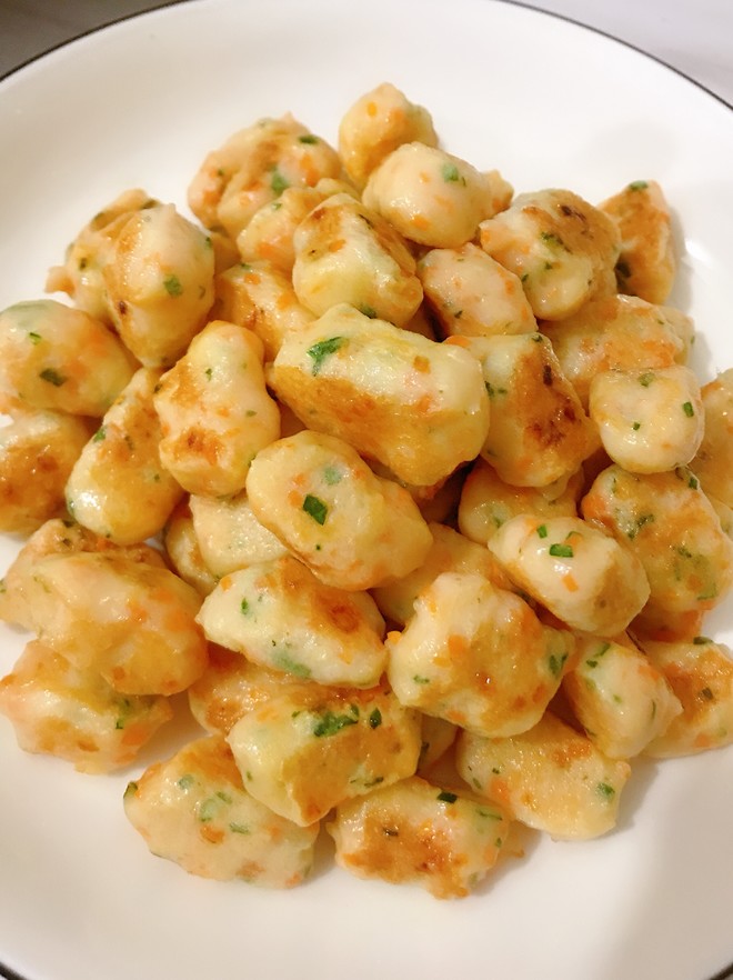 A Bite of Shrimp (can be Used As Baby Food Supplement, A Bite of Crispy Shrimp) recipe
