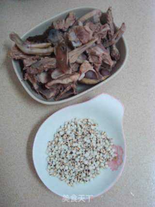 【cantonese Cuisine】winter Melon and Barley Rice Duck recipe