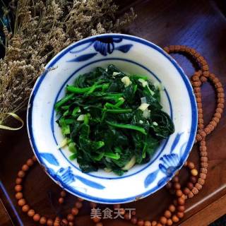 Stir-fried Spinach recipe