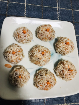 Glutinous Rice Meatballs recipe