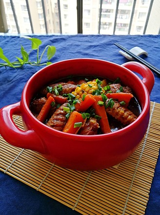 Spicy Hot Pot Chicken Wings in Claypot