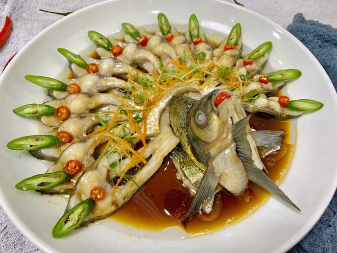 🌸new Year's Eve Dishes (fish Every Year) Peacock Fish 🐟