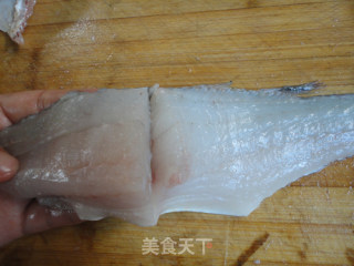 Pleurotus Eryngii Fried Sea Bass recipe