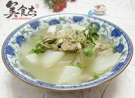 Radish Lamb Soup recipe