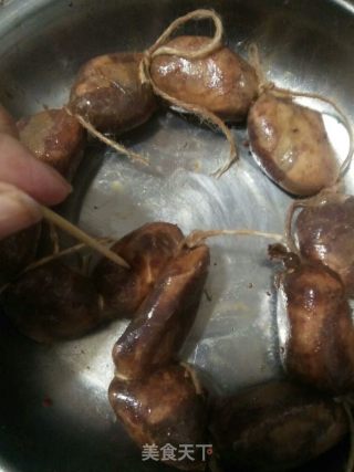 Homemade Pork Ribs Sausage recipe