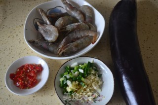 Fish-flavored Shrimp Balls and Eggplant Casserole recipe