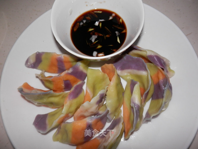 Colorful Dumplings recipe