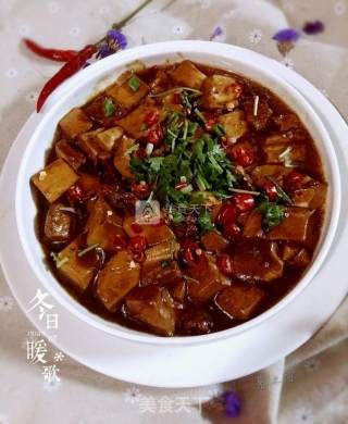 Braised Pork with Tofu recipe