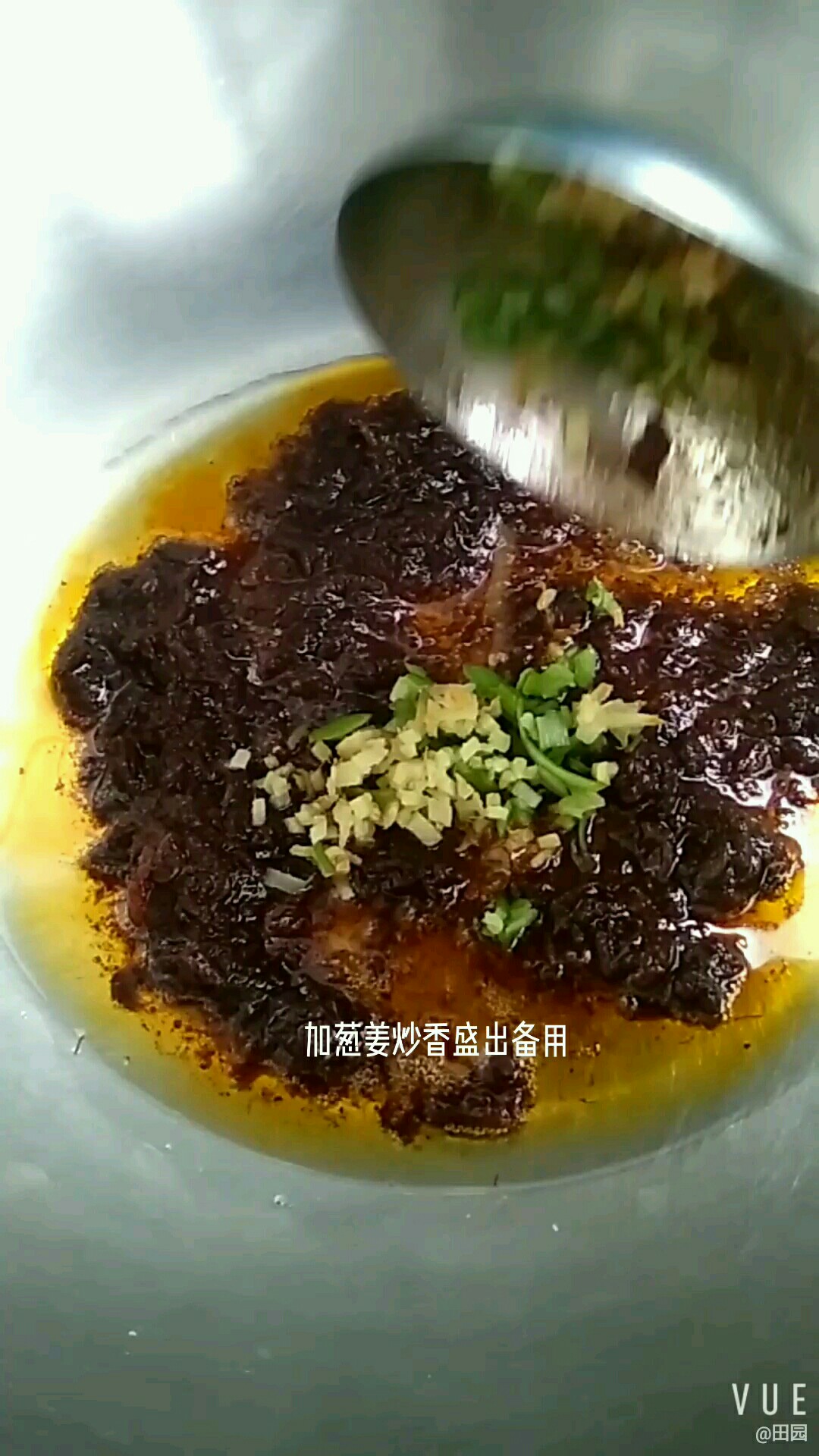Shrimp Paste with Dry Cucumber recipe