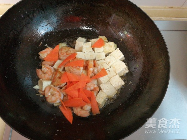 Tofu Braised Shrimp recipe