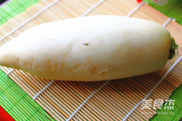 Honey Pickled White Radish recipe