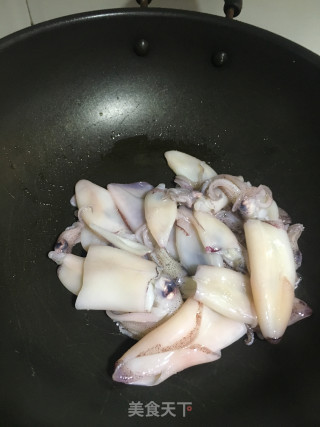 Cumin Fresh Squid recipe