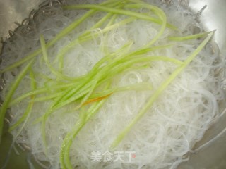 [hebei] Vermicelli Cucumber recipe