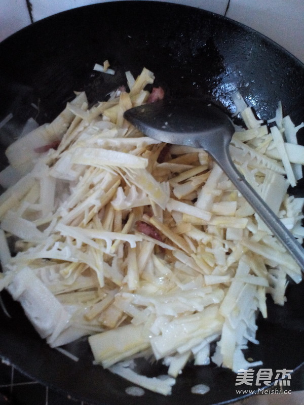 Fried Bamboo Shoots recipe