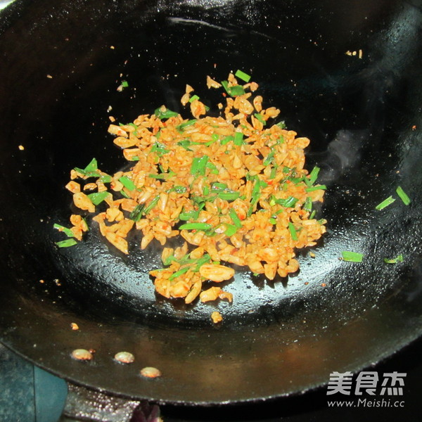 Dried Radish Omelette recipe