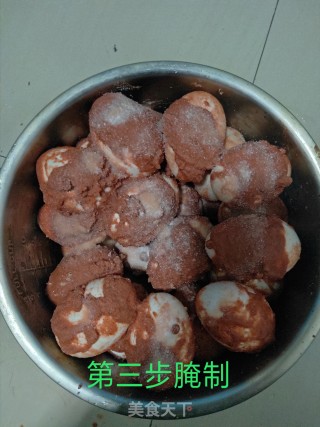 Salted Duck Eggs in Red Sand (enshi Version) recipe