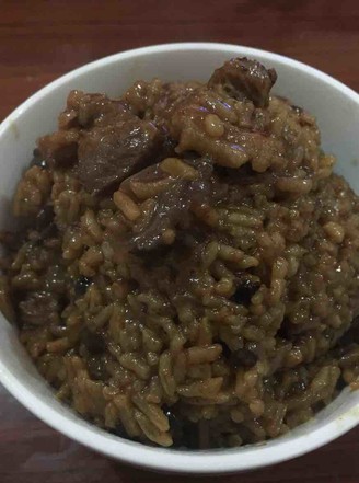 Braised Rice with Pork and Tempeh