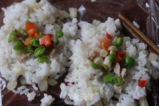 Soaked Radish Rice Ball recipe