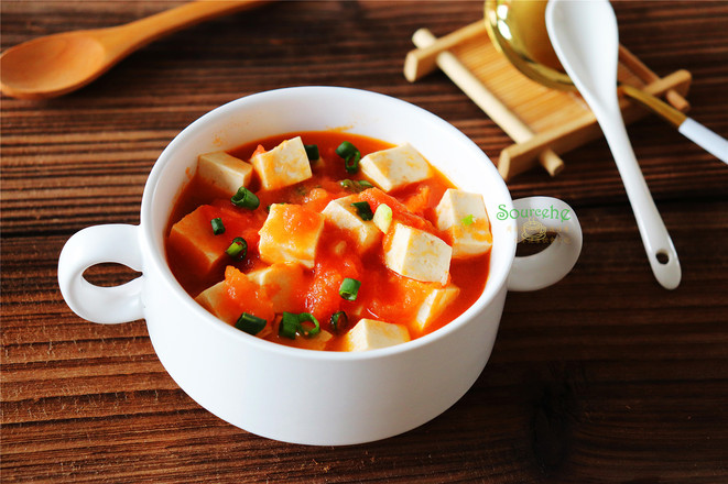 Tomato Tofu Soup