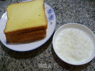 Shredded Coconut Toast Pudding recipe