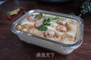 Shrimp Nan Cake Stewed Egg recipe