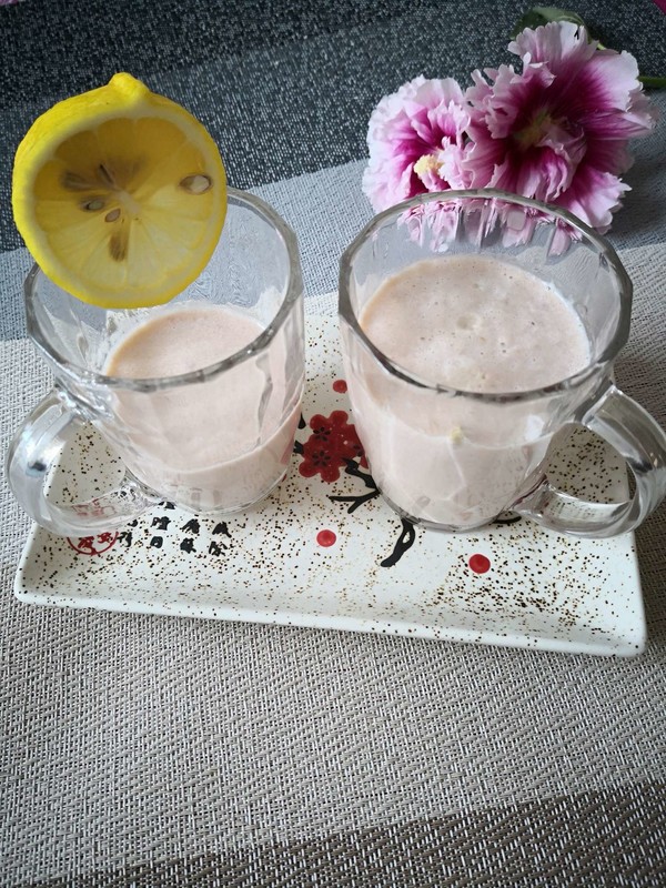 Peach Milkshake recipe