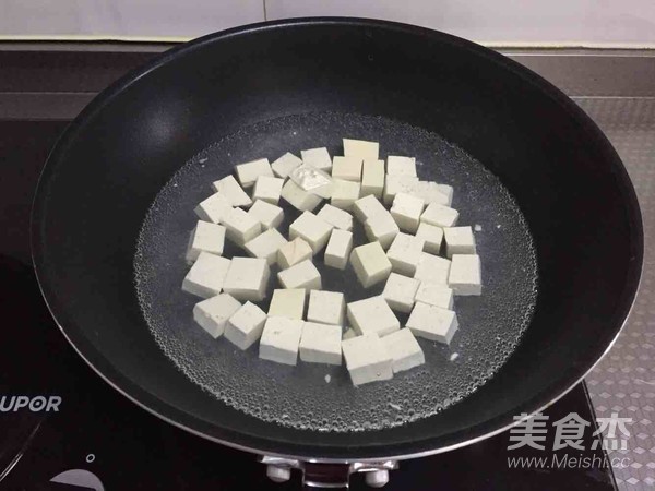 Braised Tofu with Minced Meat recipe