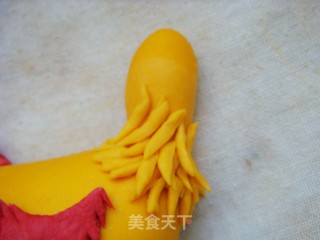 [henan] Golden Chicken New Year Bean Paste (creative Pastry) recipe
