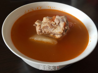 Tomato and Potato Pork Rib Soup recipe