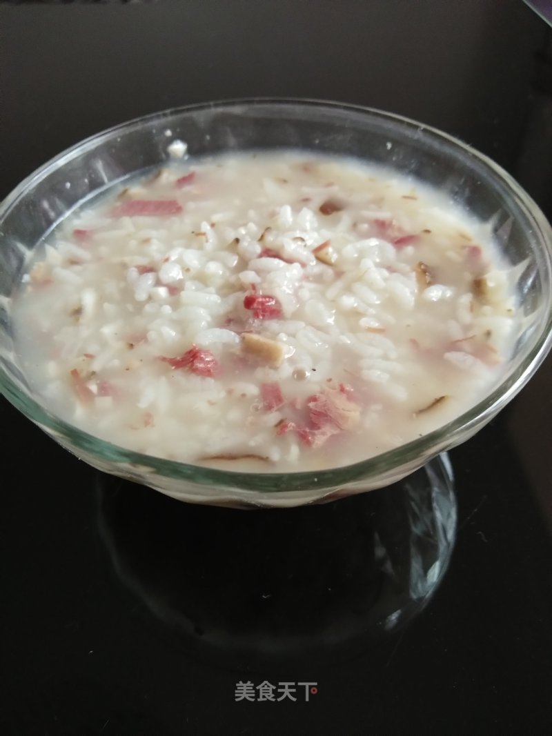 Mushroom Beef Congee recipe