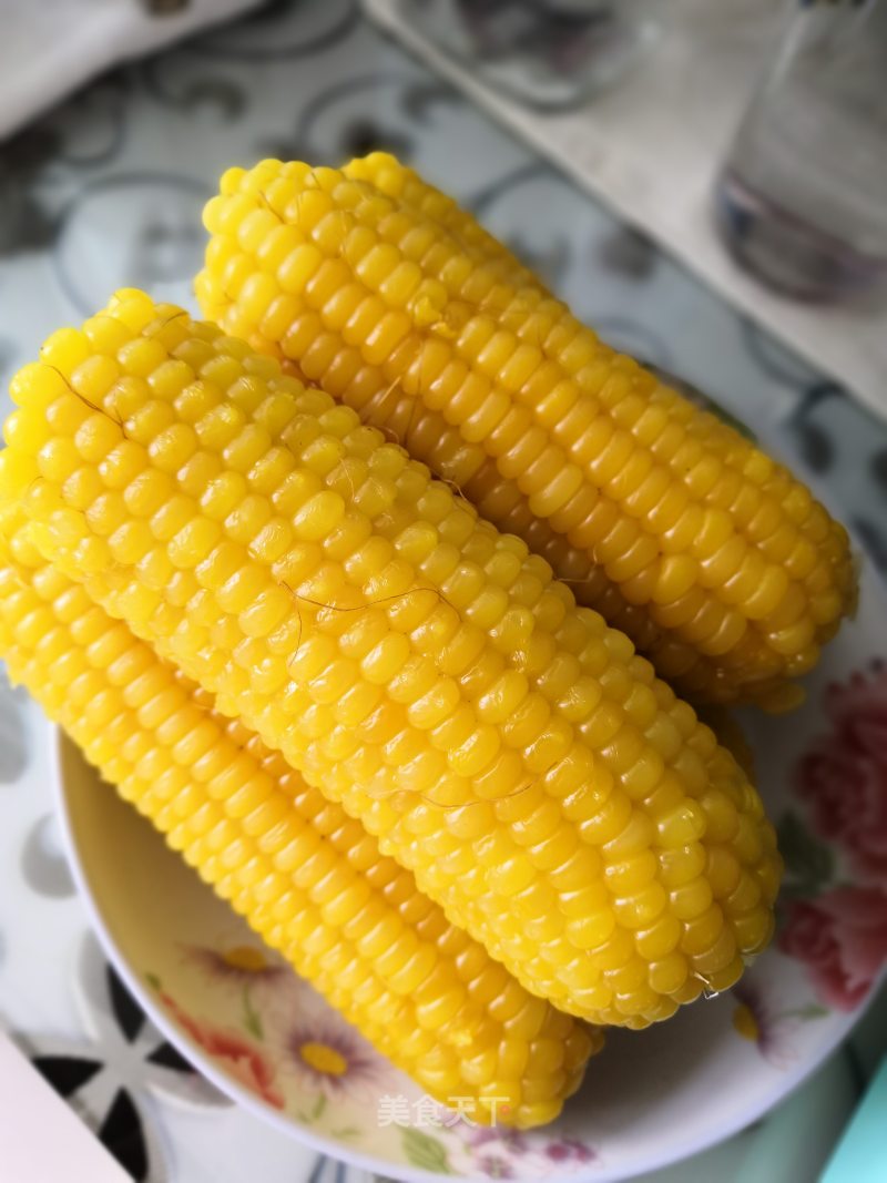 Electric Pressure Cooker～～boil Fresh Sticky Corn in Northeast Black Soil recipe