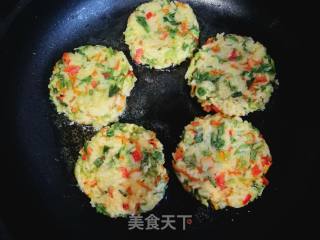 Spring Wild Vegetables: Pan-fried Rice Crackers recipe