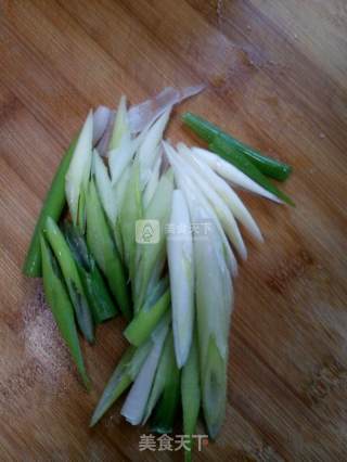 Scallions Mixed with Pickles recipe