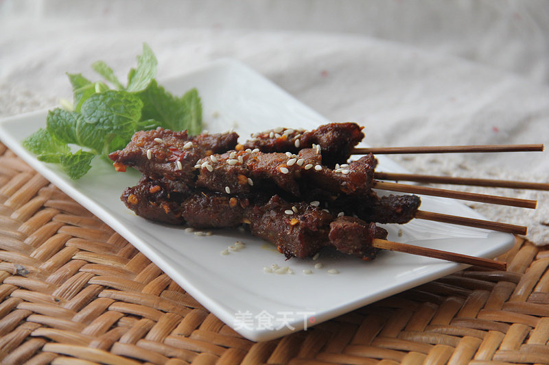 Grilled Lamb Skewers recipe