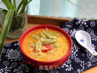 Tomato and Egg Soup Scissors Noodles recipe