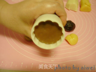 Four-color Jujube Snowy Mooncake recipe