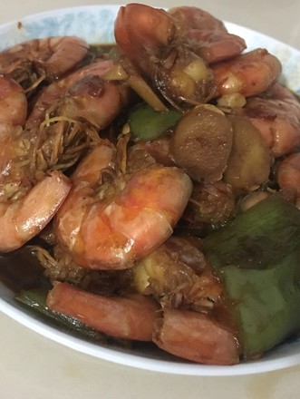Braised Prawns